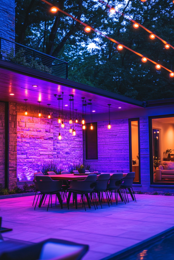 15. Color-Changing LED Walls