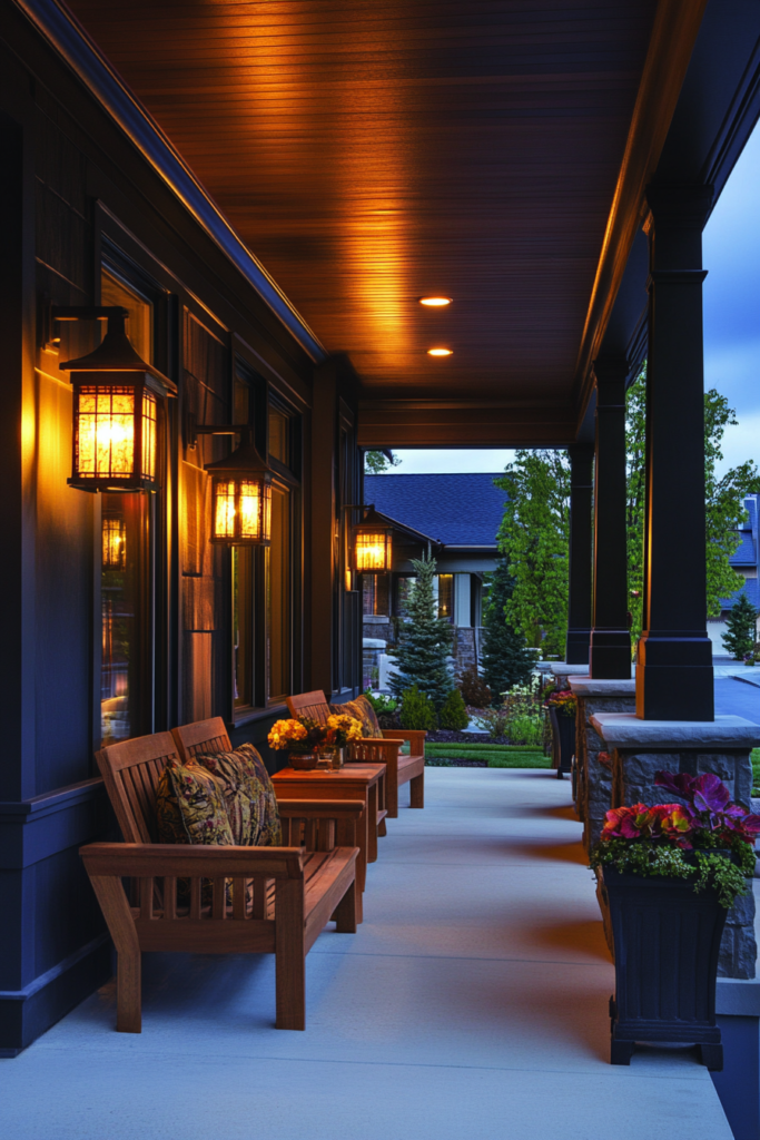 16. Craftsman-Style Outdoor Lamps