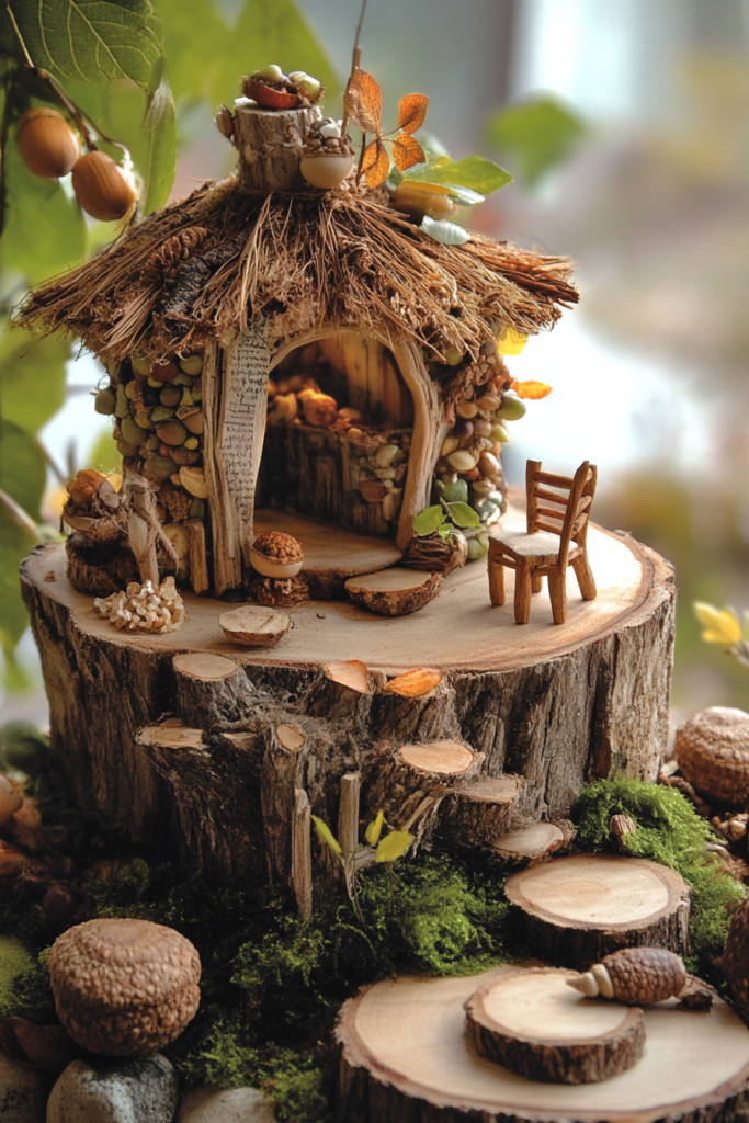 16. DIY Fairy Furniture Garden