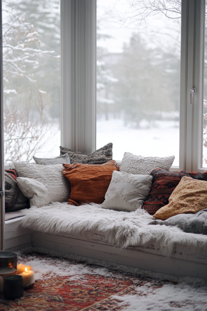 16. Layer Window Seat Cushions