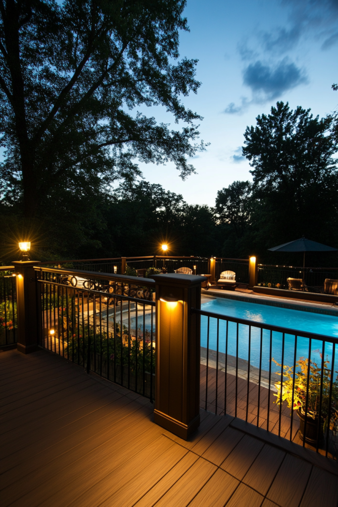 17. Deck Post Lighting