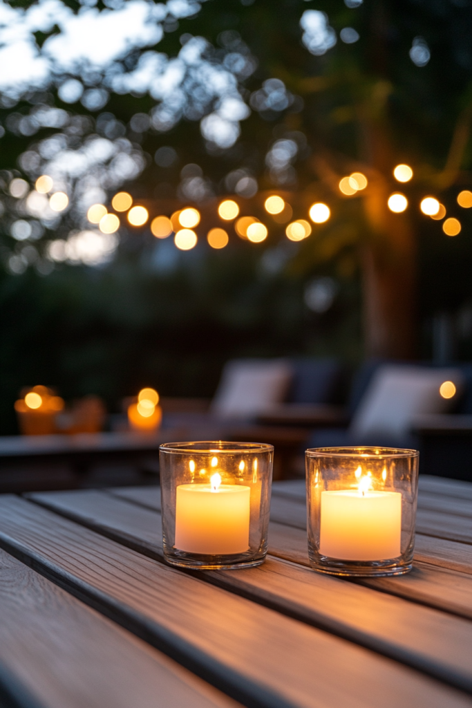 17. Tabletop LED Candles