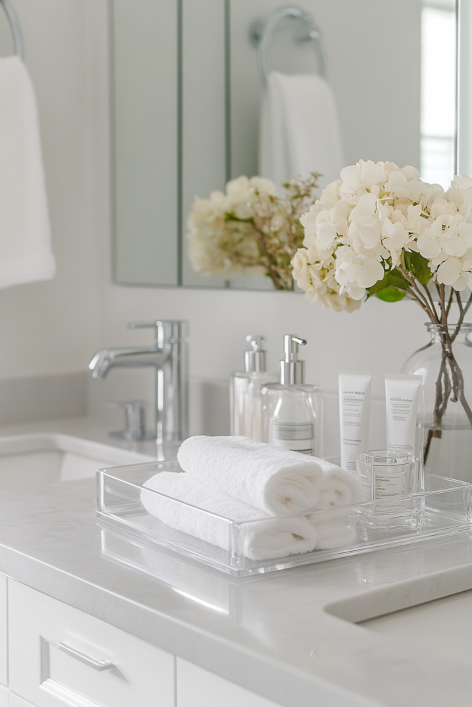 17. Use Transparent or Lucite Accessories