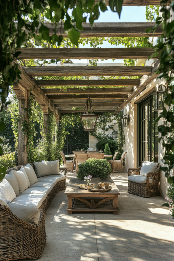 18. Classic Pergola Design
