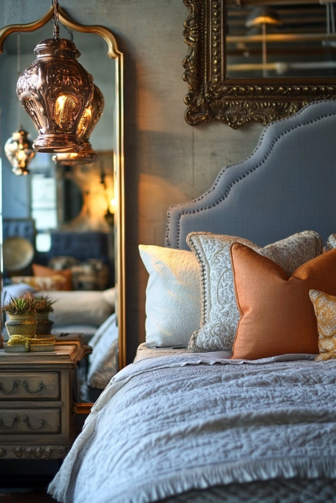 18. Incorporate Metallic Accents