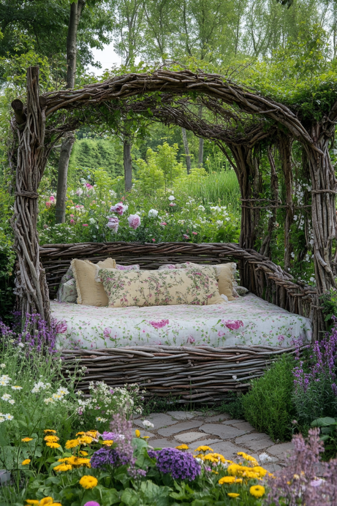 18. Wattle Fencing Beds