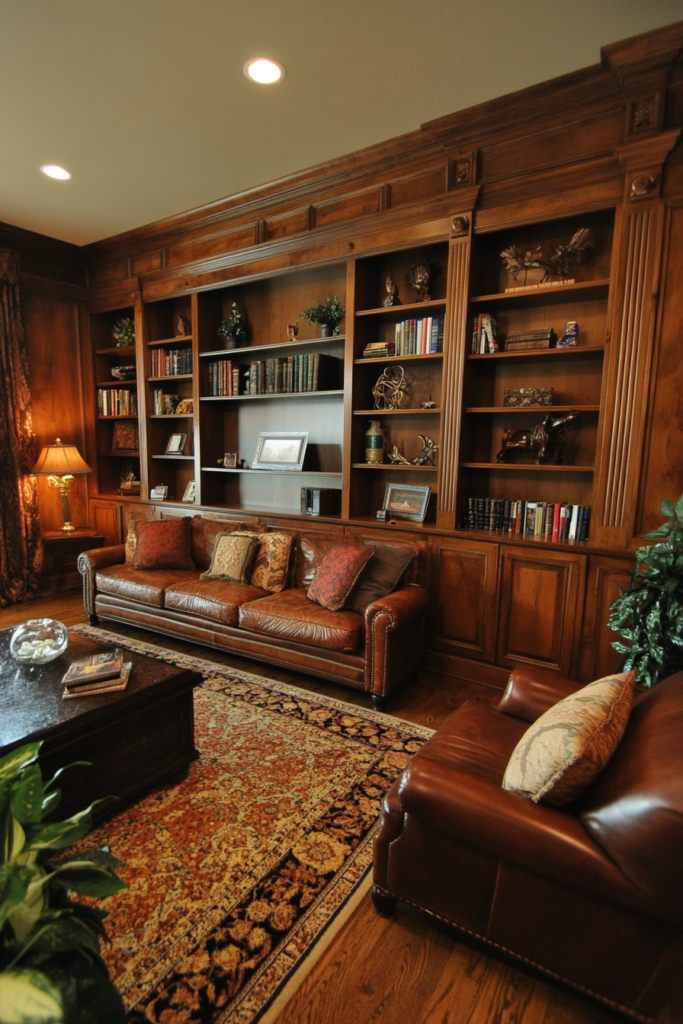 19. Custom Built-In Shelving