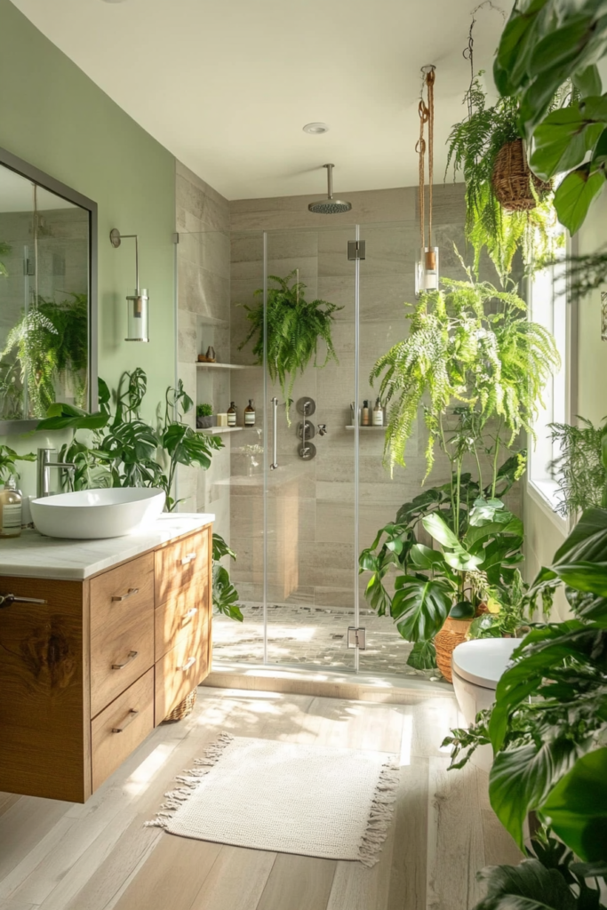 2. Add Greenery with Indoor Plants