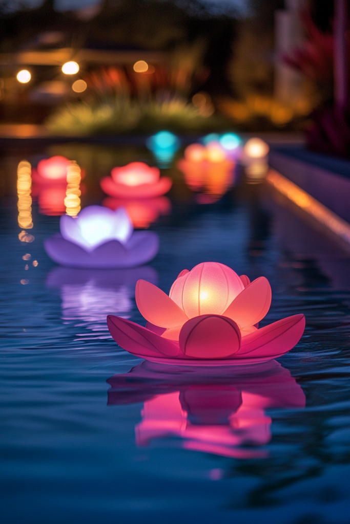 2. Floating Pool Lights
