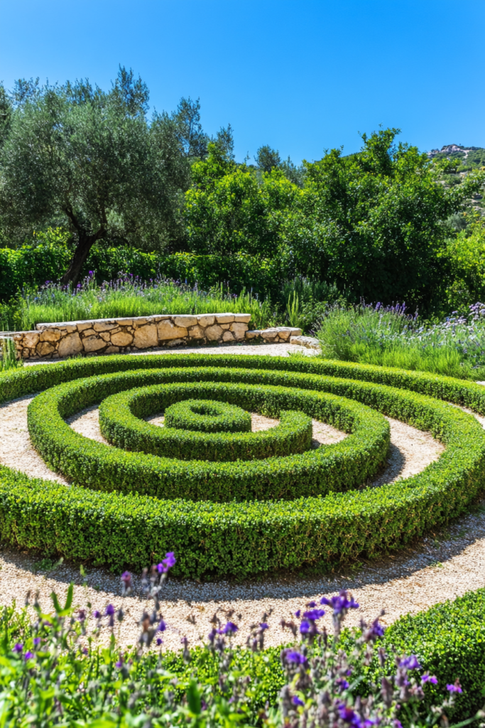 2. Labyrinth Garden