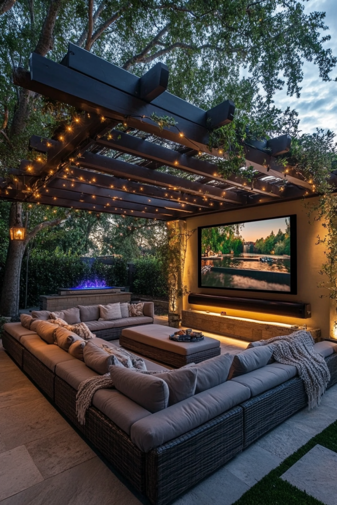 20. Create a TV Lounge Area