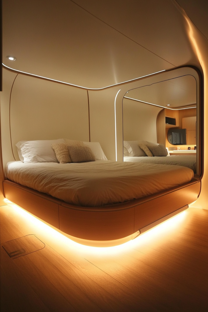 20. Try Under-Bed LED Lighting