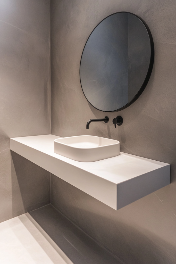 21. Integrated Sink and Countertop