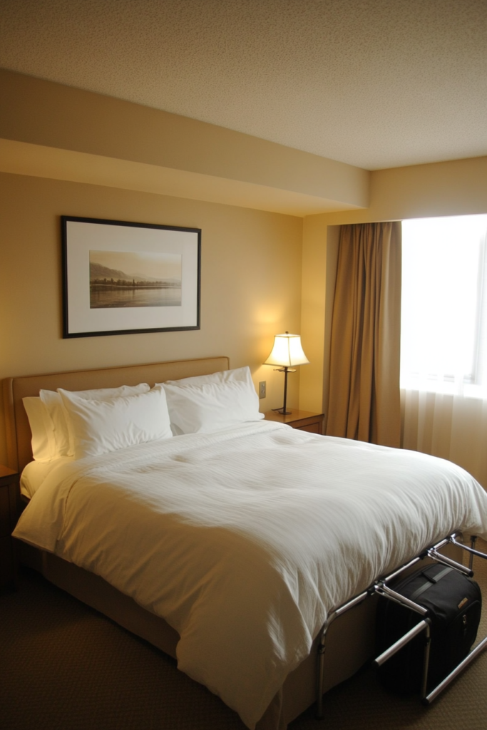 21. Keep Bedding Simple but Luxurious