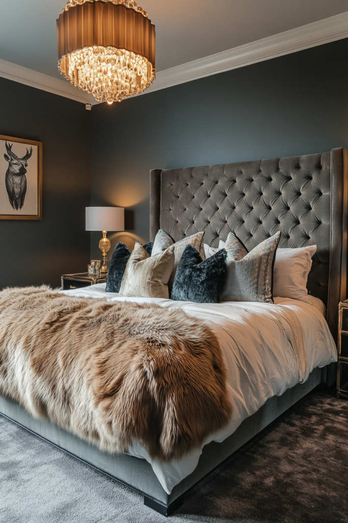 23. Luxe Layering: Rich Textures and Opulent Details