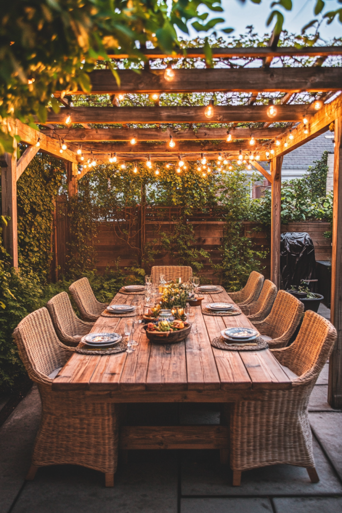 4. Outdoor Dining Area for Al Fresco Meals