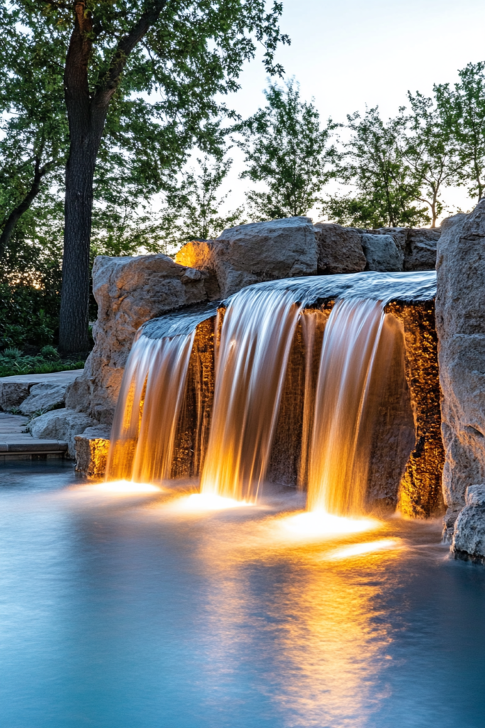 5. Pool Deck Lighting