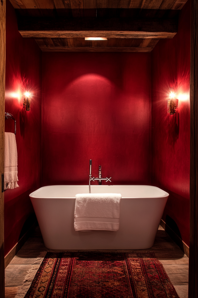 5. Red as a Wall Color