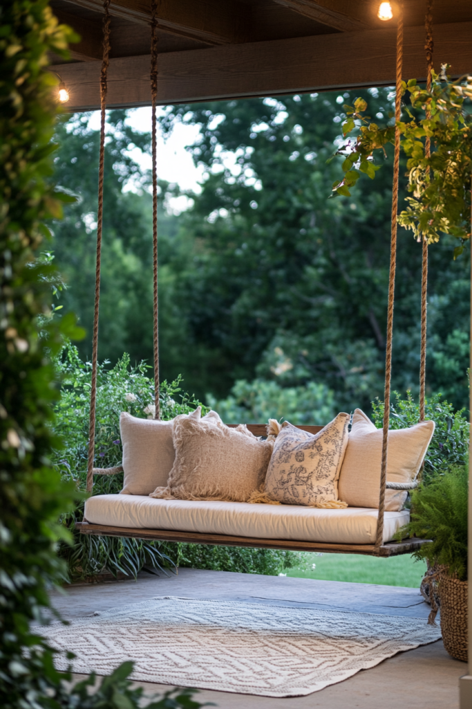 5. Swinging Bench for Two