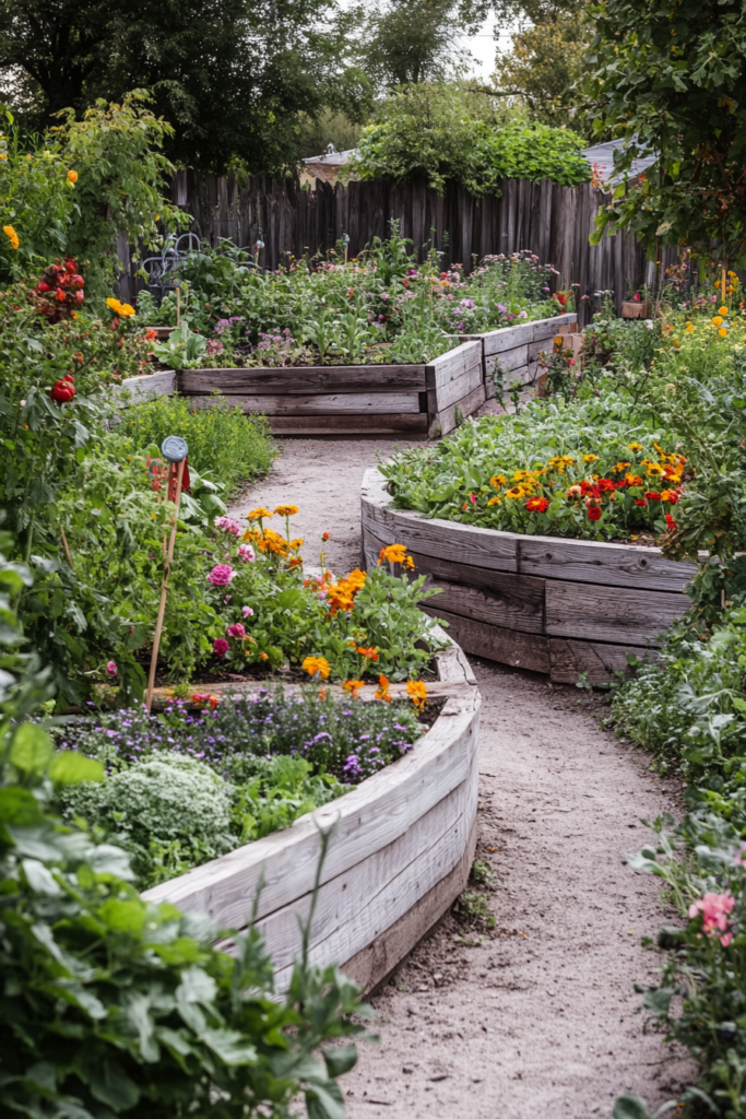 5. U-Shaped Garden Beds