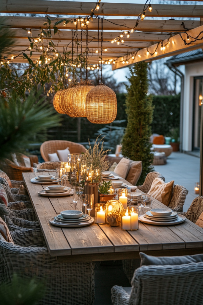 6. Create an Outdoor Dining Area