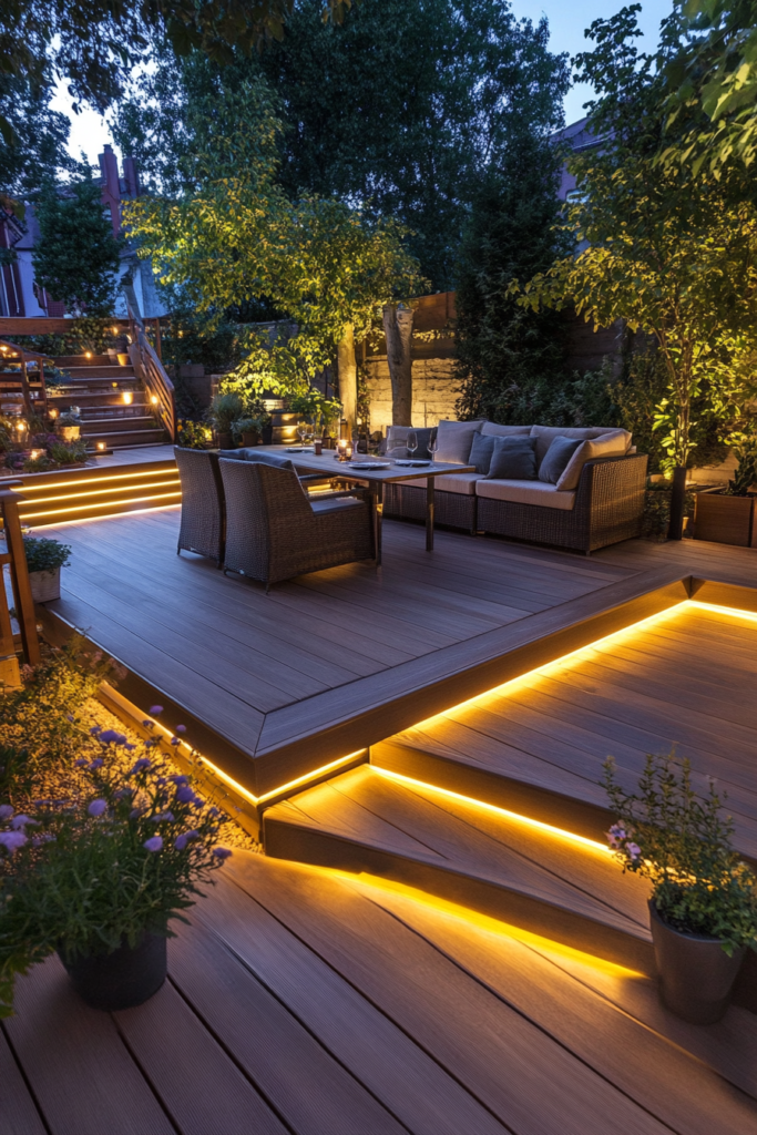 6. Deck Lighting: Highlighting Outdoor Spaces