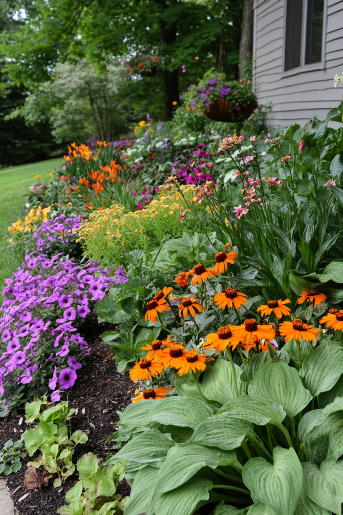 6. Mix Perennials and Annuals