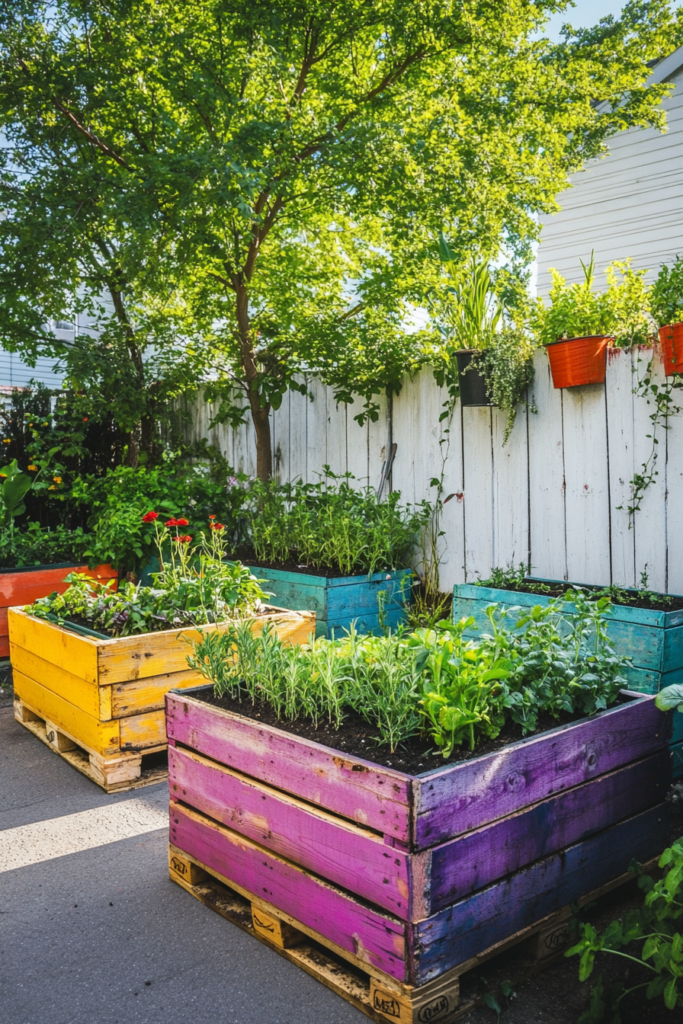 6. Recycled Pallet Beds