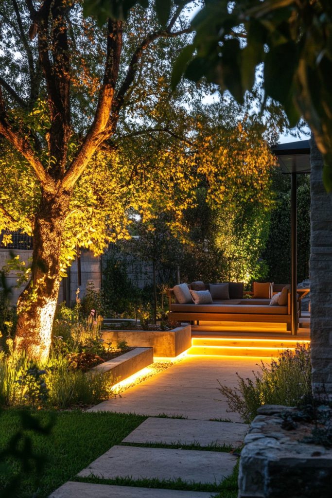 7. LED Garden Lighting