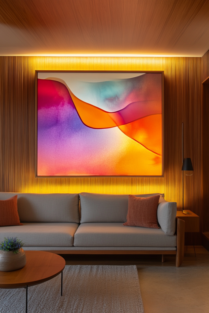 7. Statement Wall Art That Sparks Interest