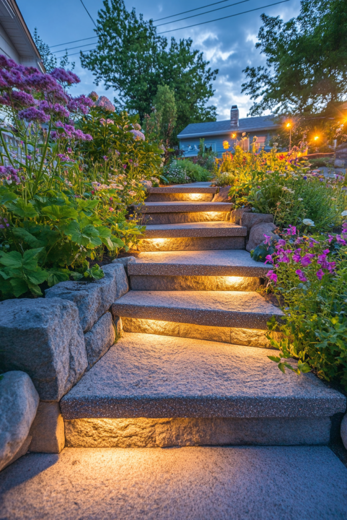 8. Solar Step Lights