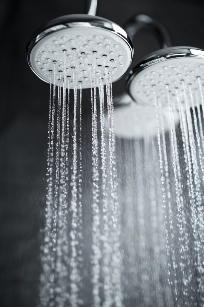 9.  Dual Showerheads for a Luxurious Experience