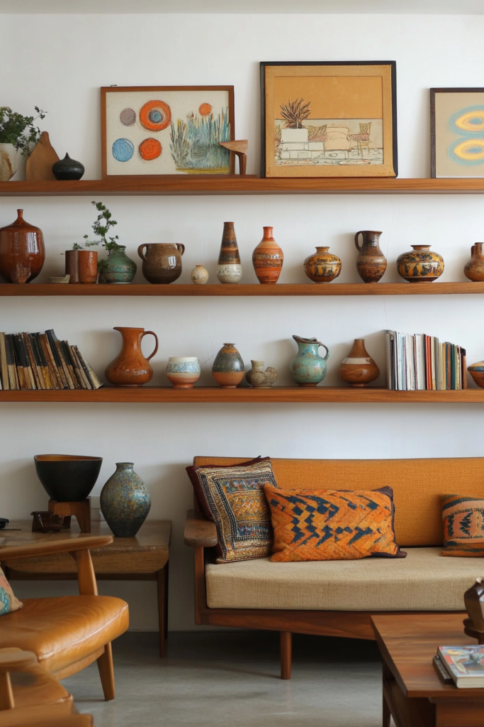 9. Open Shelving to Showcase Personality