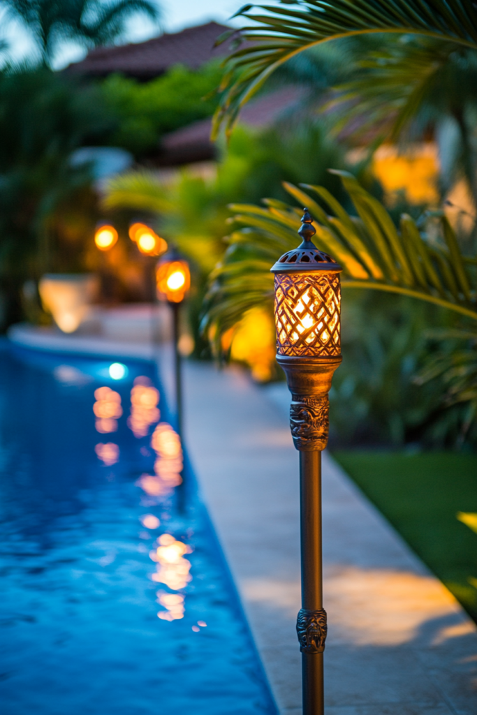 9. Tiki Torches