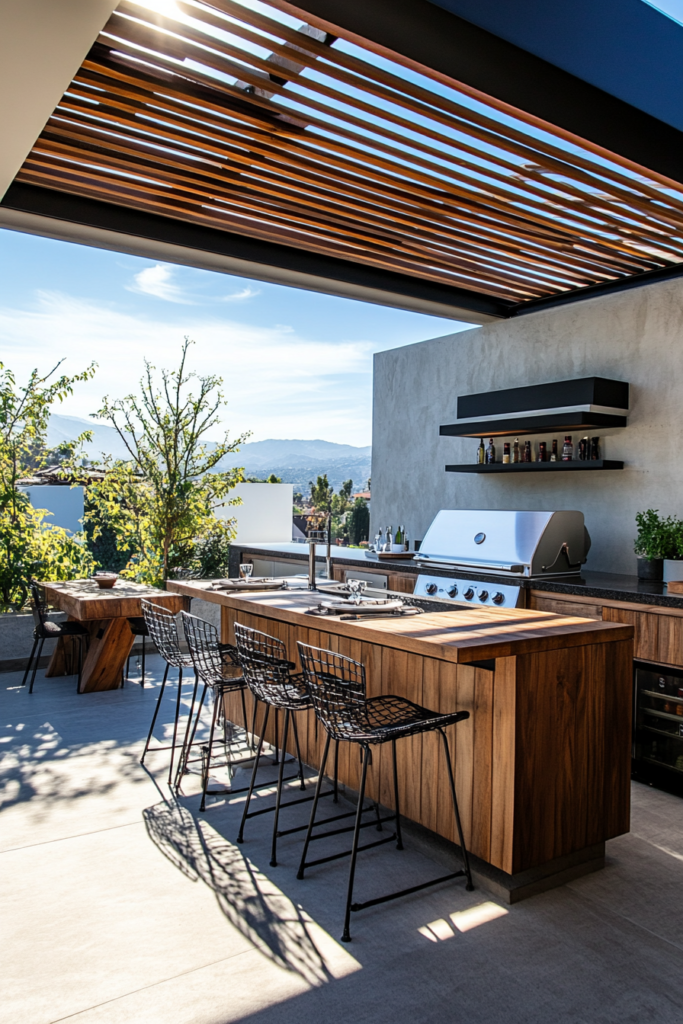 12. Design a Mini Outdoor Kitchen