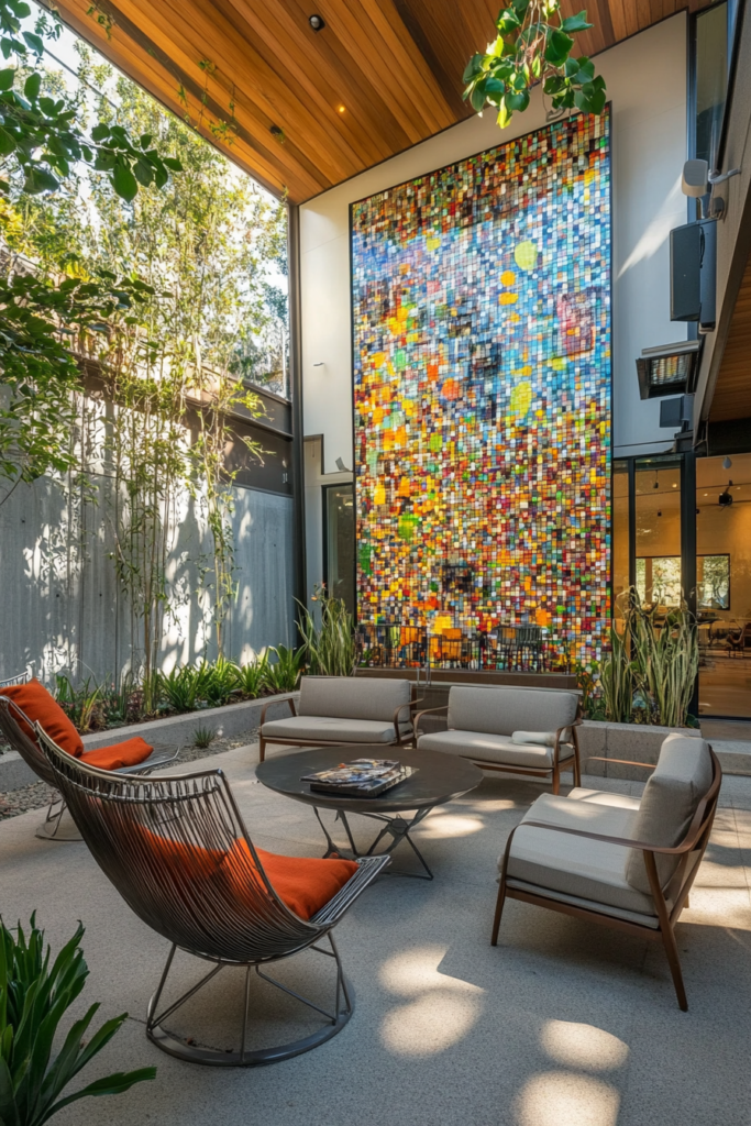 13. Decorate with Sculptures and Art