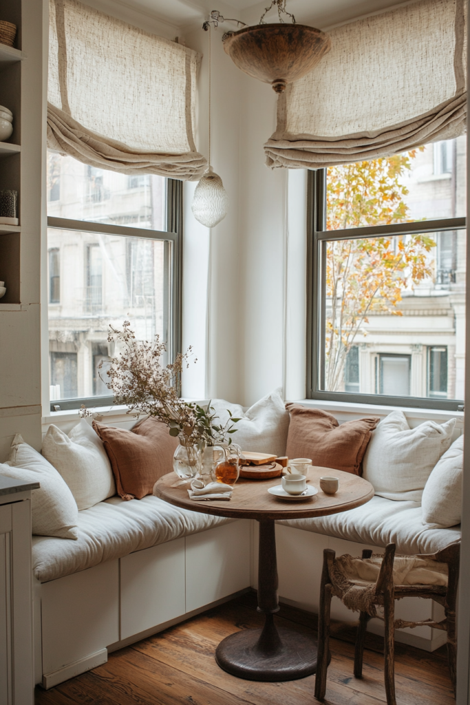 14. Built-In Breakfast Nook