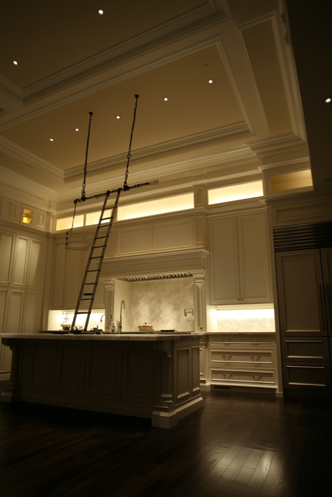 15. Ceiling-High Cabinets
