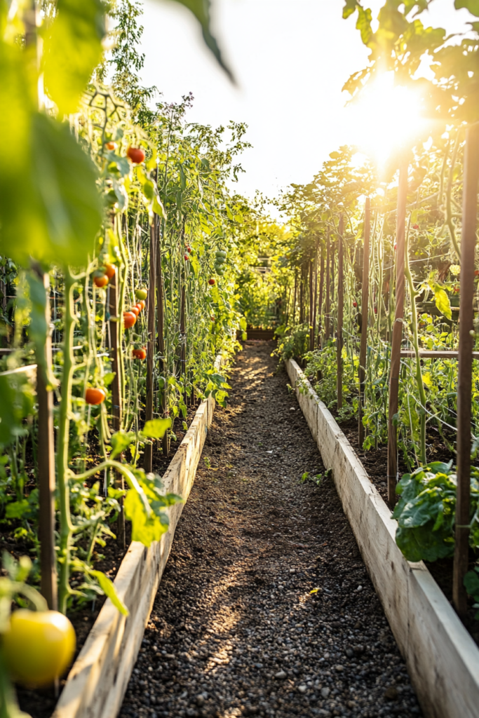 18. Backyard Fence Garden