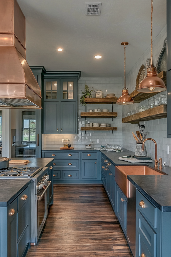 19. Blue Gray and Copper