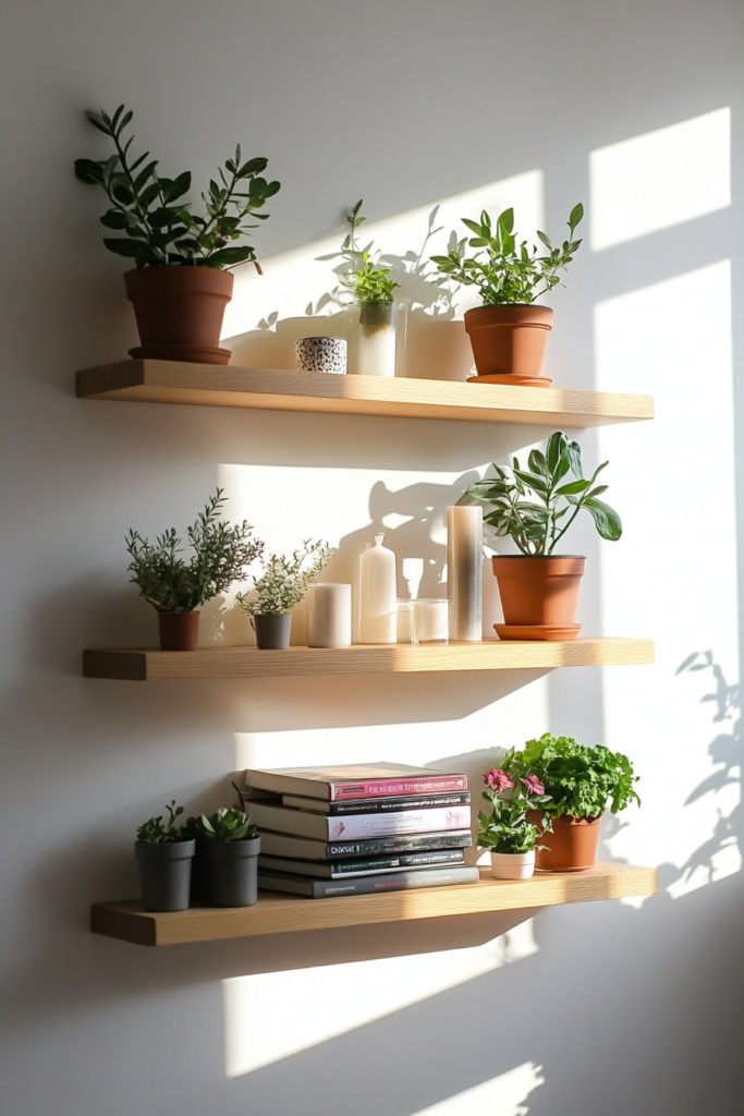 2. Style a Plant Shelf