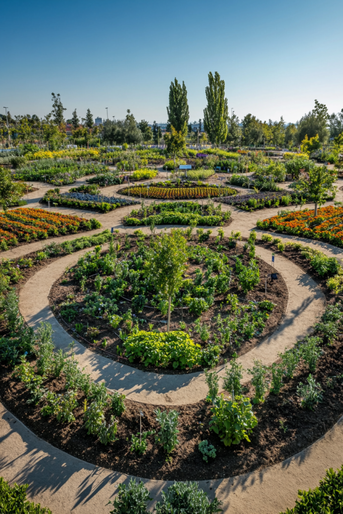 20. Seasonal Rotation Vegetable Plot