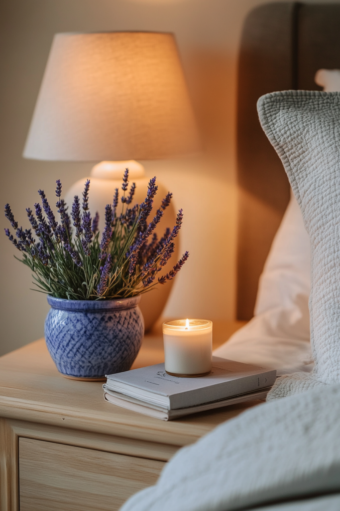 22. Add a Plant to Your Nightstand