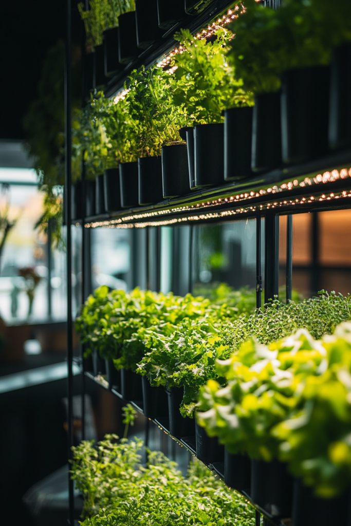 22. Hydroponic Vegetable Garden