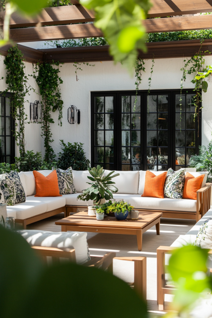 4. Bring Comfort with Weather-Resistant Sofas