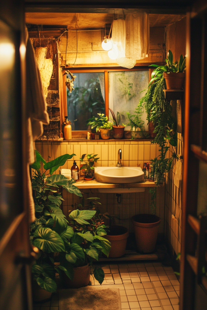 6. Decorate Your Bathroom with Plants