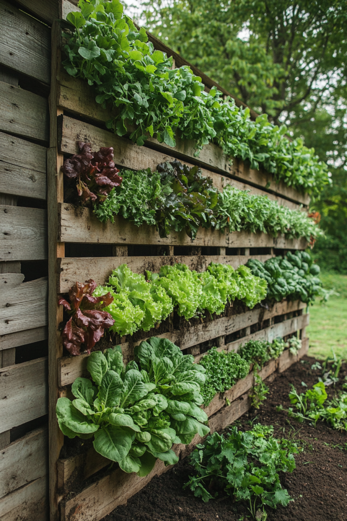 8. Pallet Garden for Vegetables