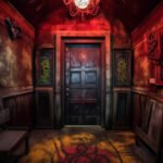 Ancient spirituality illuminated through old fashioned lanterns generated by AI